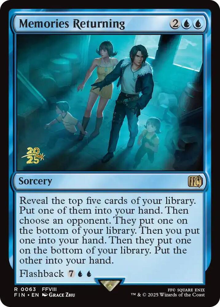 Memories Returning 63 (Prerelease Cards)  - Foil | Good Games Adelaide SA