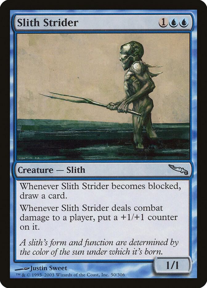 Slith Strider 50 (Mirrodin)  - Foil | Good Games Adelaide SA