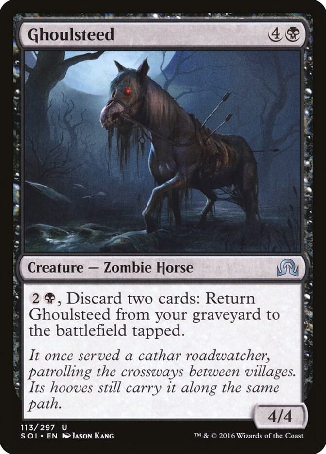 Ghoulsteed 113 (Shadows over Innistrad)  - Foil | Good Games Adelaide SA