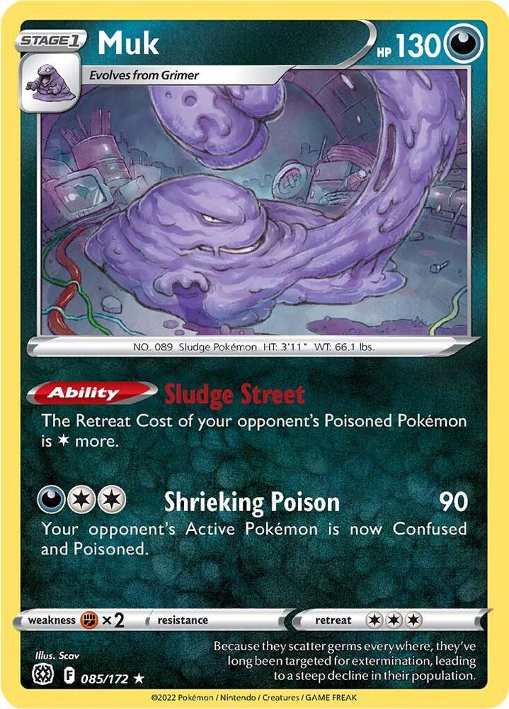 Muk 085/172 (SWSH09: Brilliant Stars)  | Good Games Adelaide SA
