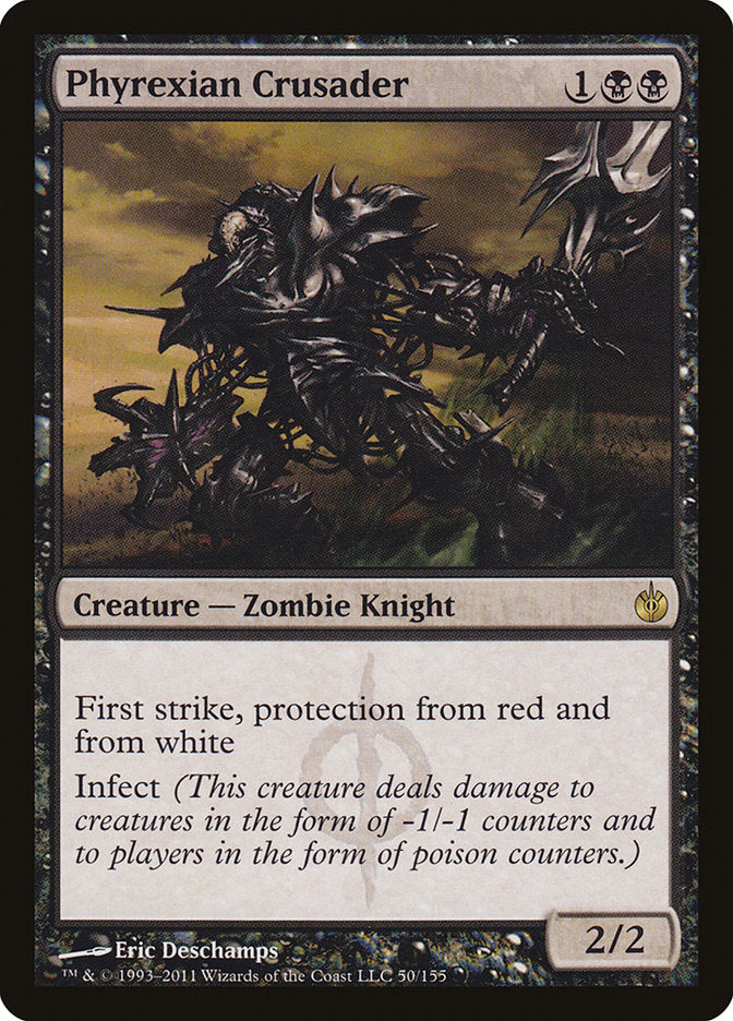 Phyrexian Crusader 50 (Mirrodin Besieged)  | Good Games Adelaide SA