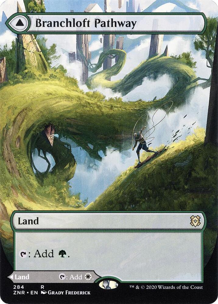 Branchloft Pathway // Boulderloft Pathway 284 (Zendikar Rising)  - Foil | Good Games Adelaide SA