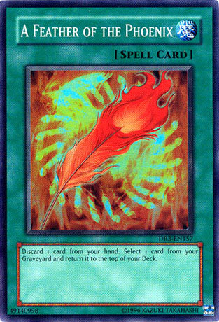 A Feather of the Phoenix [DR3-EN157] Super Rare | Good Games Adelaide SA