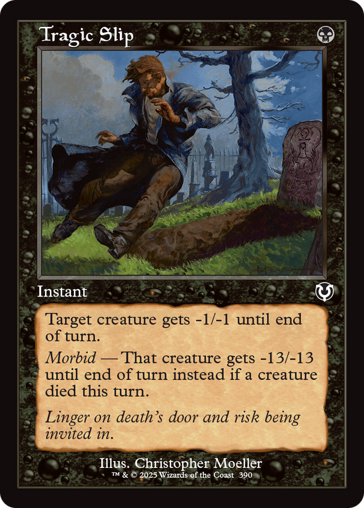 Tragic Slip (Retro Frame) [Innistrad Remastered] | Good Games Adelaide SA