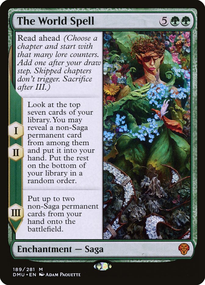 The World Spell 189 (Dominaria United)  - Foil | Good Games Adelaide SA