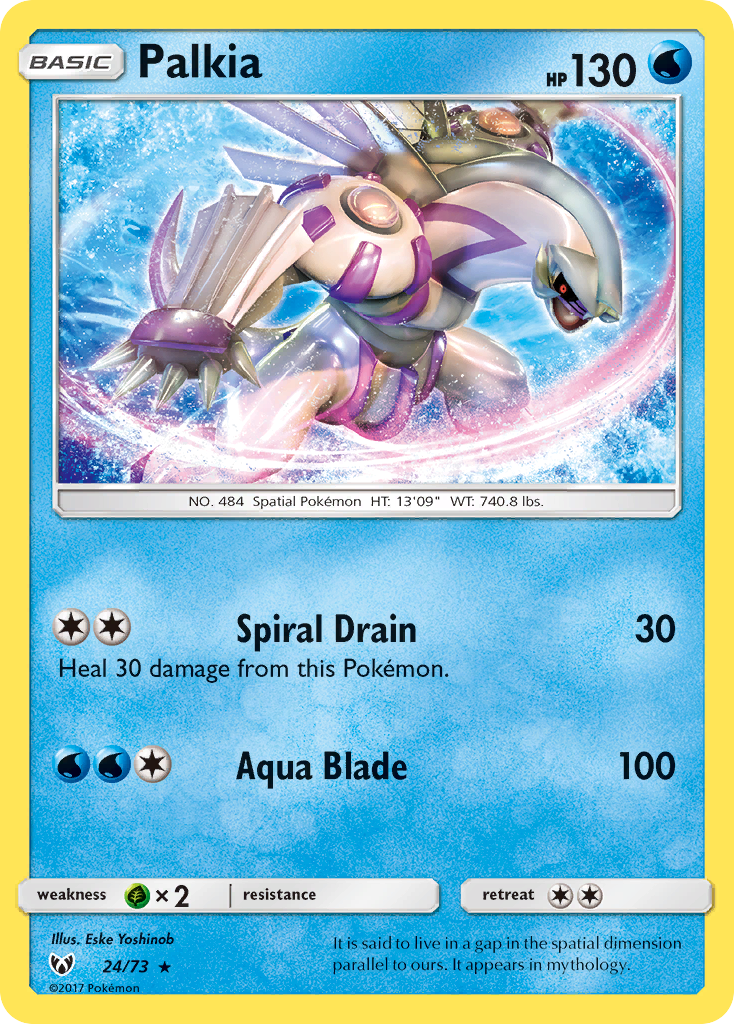 Palkia (24/73) [Sun & Moon: Shining Legends] | Good Games Adelaide SA