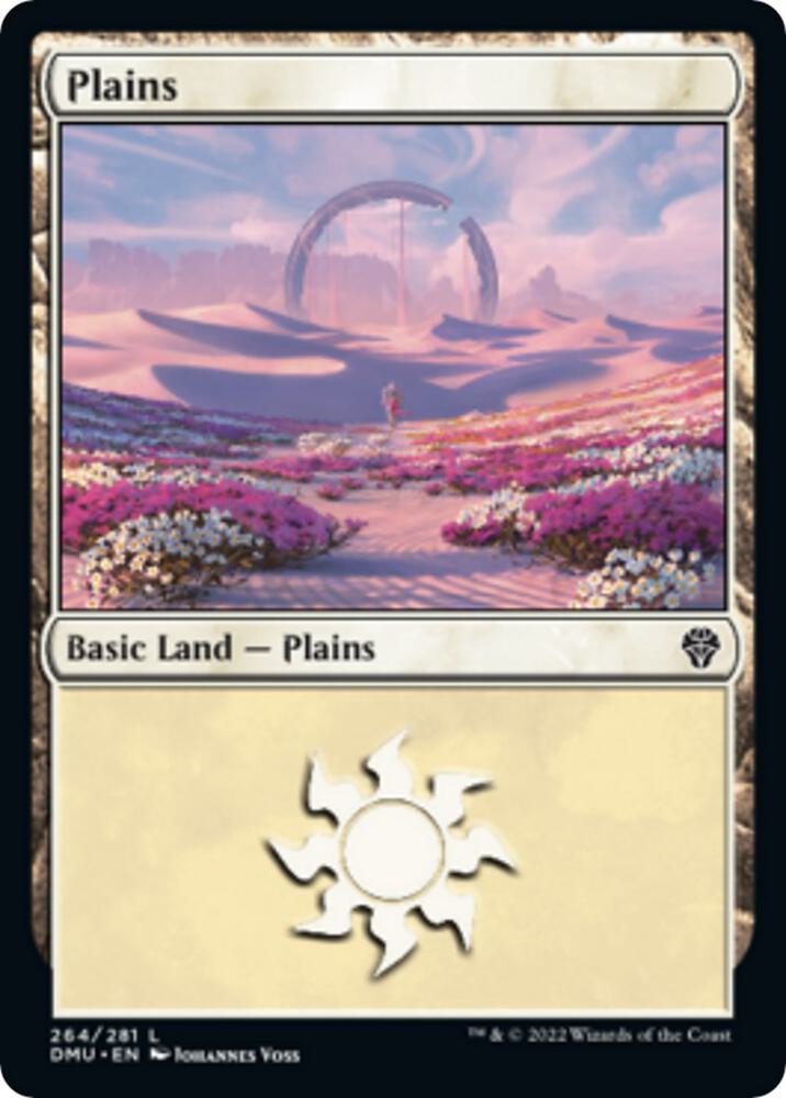 Plains 264 264 (Dominaria United)  - Foil | Good Games Adelaide SA
