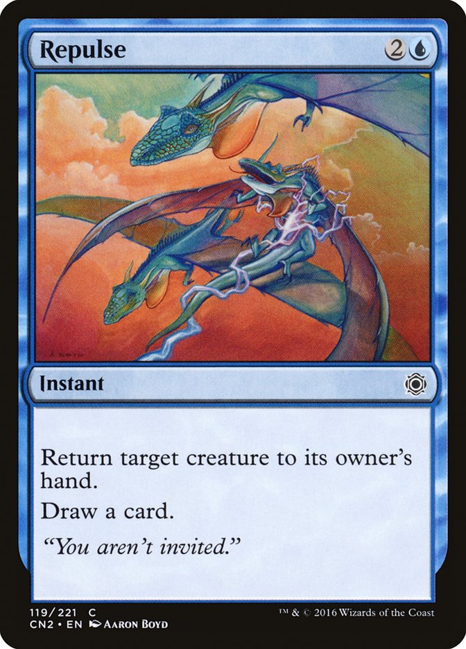 Repulse 119 (Conspiracy: Take the Crown)  - Foil | Good Games Adelaide SA