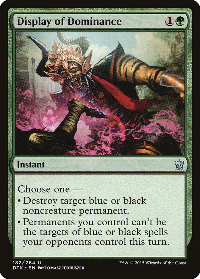 Display of Dominance 182 (Dragons of Tarkir)  - Foil | Good Games Adelaide SA