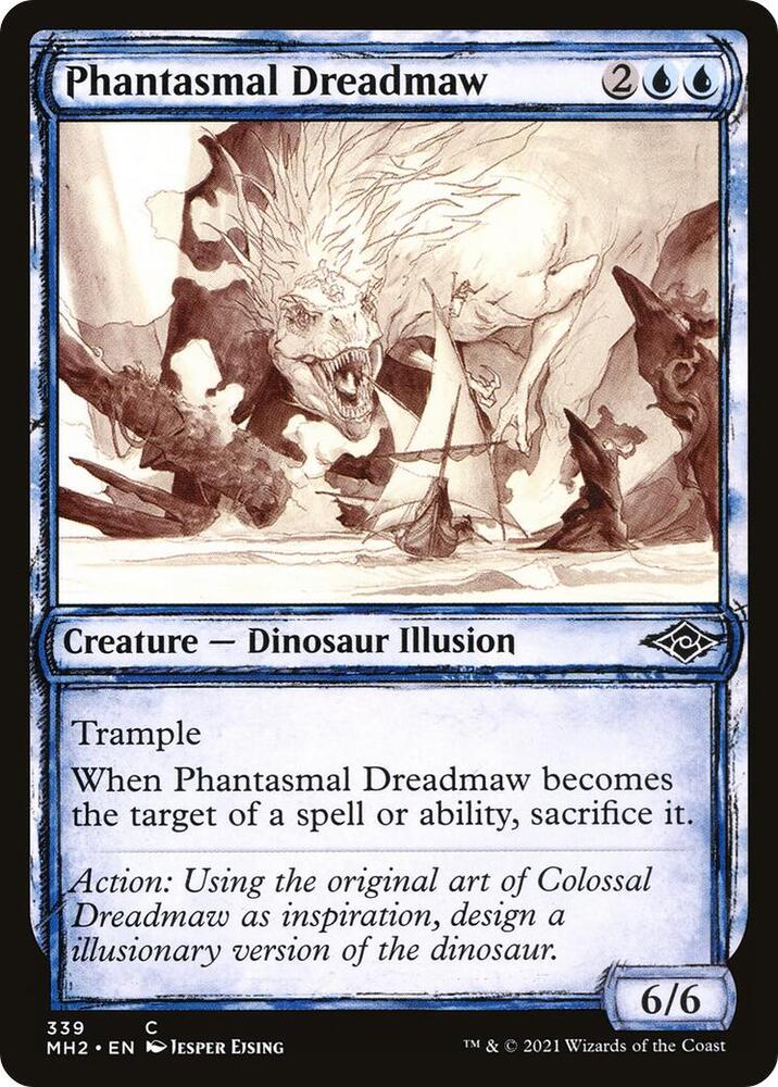 Phantasmal Dreadmaw Showcase 339 (Modern Horizons 2)  | Good Games Adelaide SA