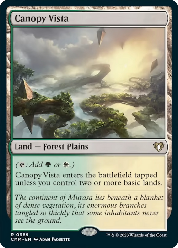 Canopy Vista [Commander Masters] | Good Games Adelaide SA