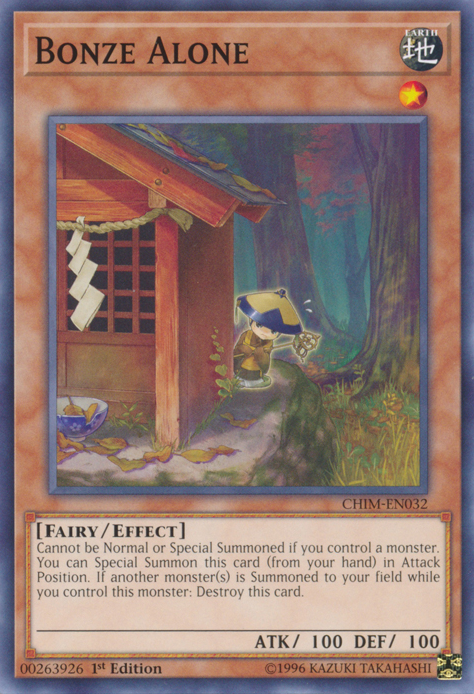 Bonze Alone [CHIM-EN032] Common | Good Games Adelaide SA