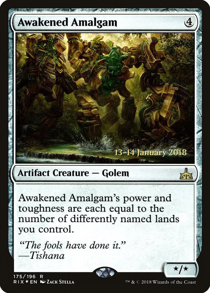 Awakened Amalgam 175 (Prerelease Cards)  - Foil | Good Games Adelaide SA