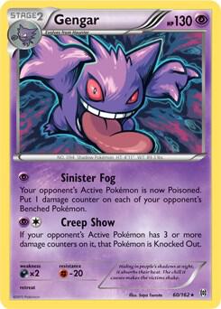 Gengar 60 162 XY BREAKthrough 060/162 (Deck Exclusives)  | Good Games Adelaide SA
