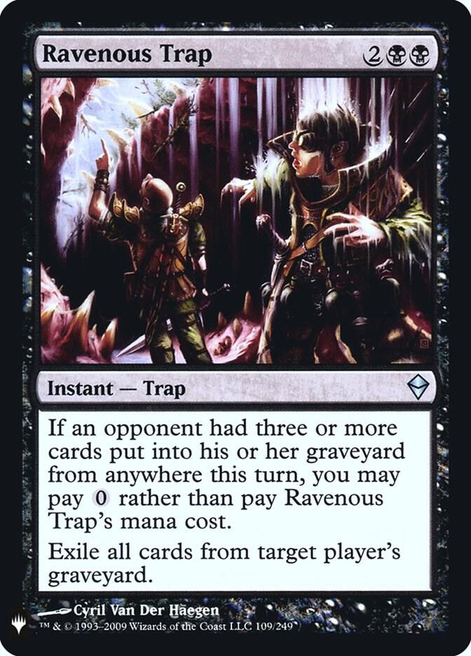 Ravenous Trap 109 (The List Reprints)  - Foil | Good Games Adelaide SA