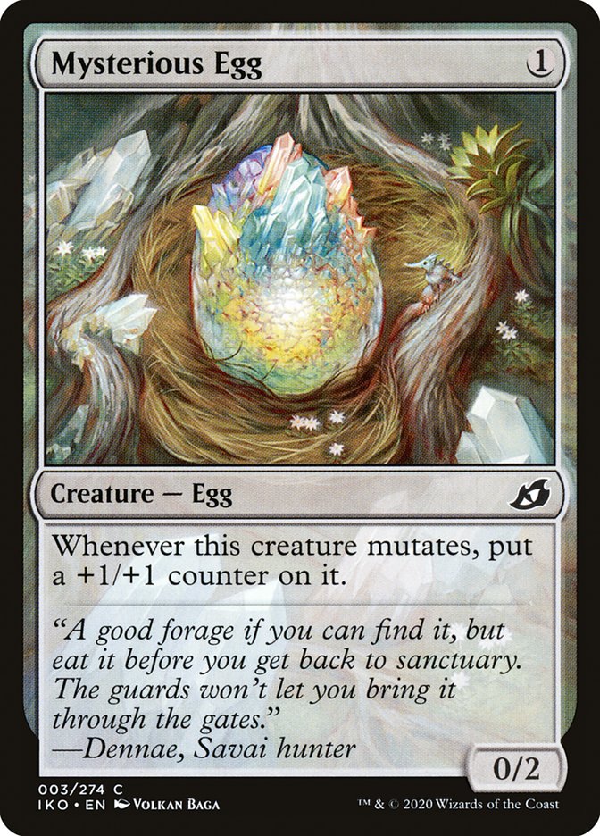 Mysterious Egg 3 (Ikoria: Lair of Behemoths)  - Foil | Good Games Adelaide SA