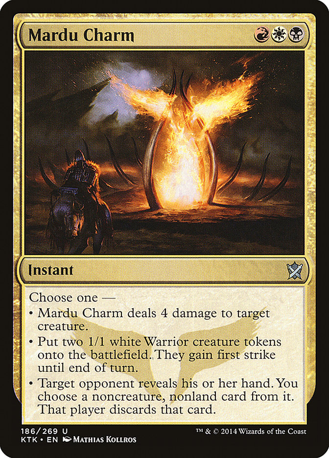 Mardu Charm 186 (Khans of Tarkir)  | Good Games Adelaide SA