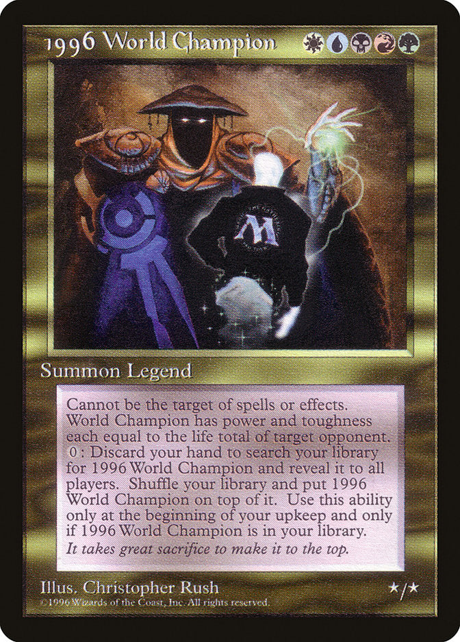 1996 World Champion [Celebration Cards] | Good Games Adelaide SA
