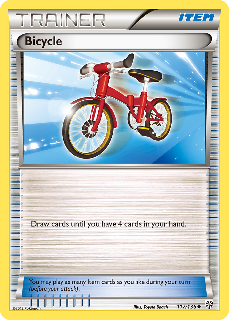 Bicycle (117/135) [Black & White: Plasma Storm] | Good Games Adelaide SA