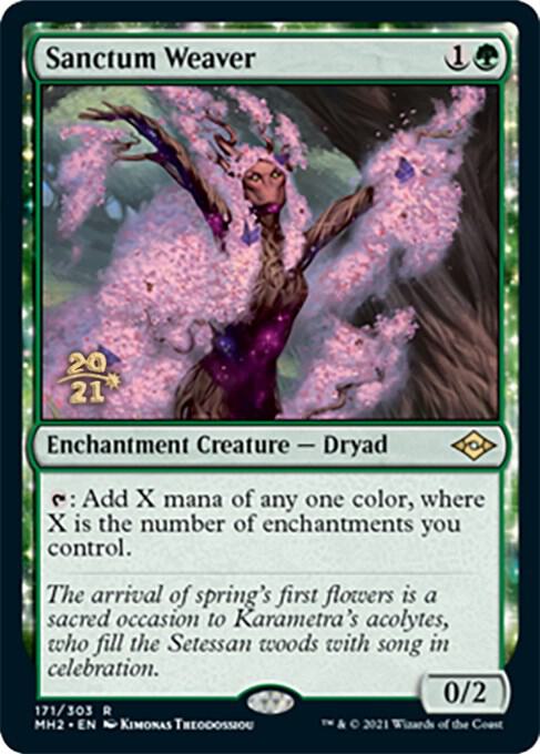 Sanctum Weaver 171 (Prerelease Cards)  - Foil | Good Games Adelaide SA