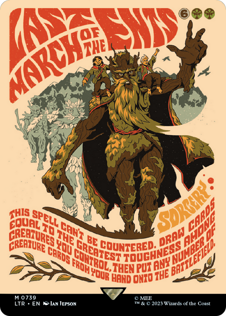 Last March of the Ents (Borderless Poster) [The Lord of the Rings: Tales of Middle-Earth] | Good Games Adelaide SA