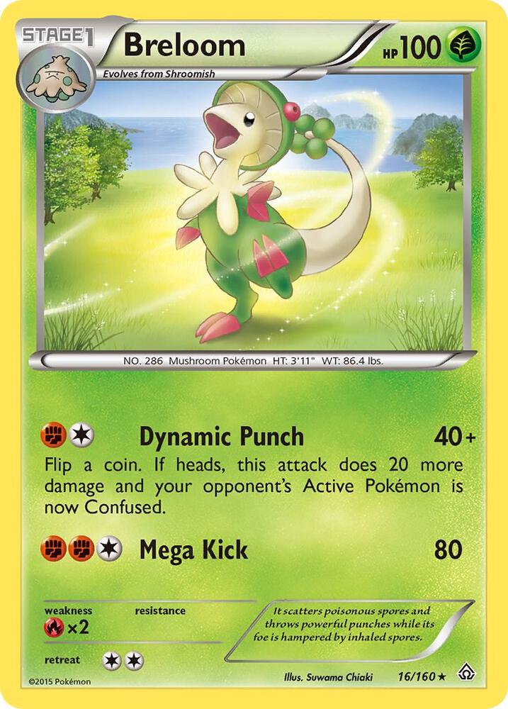 Breloom 16/160 (XY - Primal Clash)  | Good Games Adelaide SA