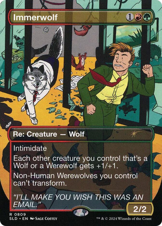 Immerwolf 809 (Secret Lair Drop Series)  - Foil | Good Games Adelaide SA
