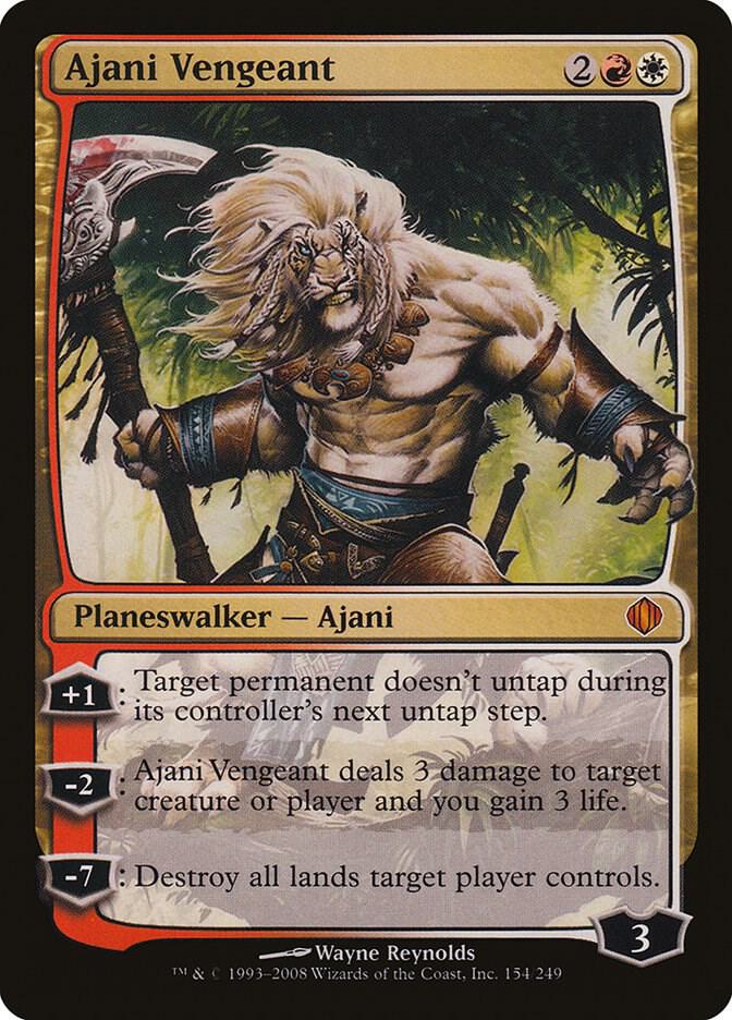 Ajani Vengeant 154 (Shards of Alara)  | Good Games Adelaide SA