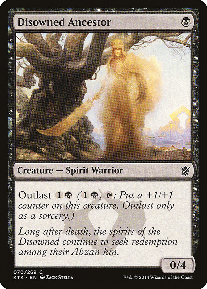 Disowned Ancestor 70 (Khans of Tarkir)  - Foil | Good Games Adelaide SA