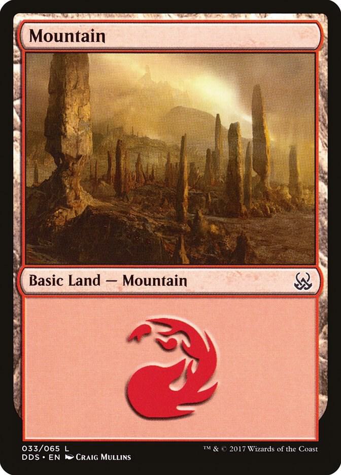 Mountain 33 (Duel Decks: Mind vs. Might)  | Good Games Adelaide SA