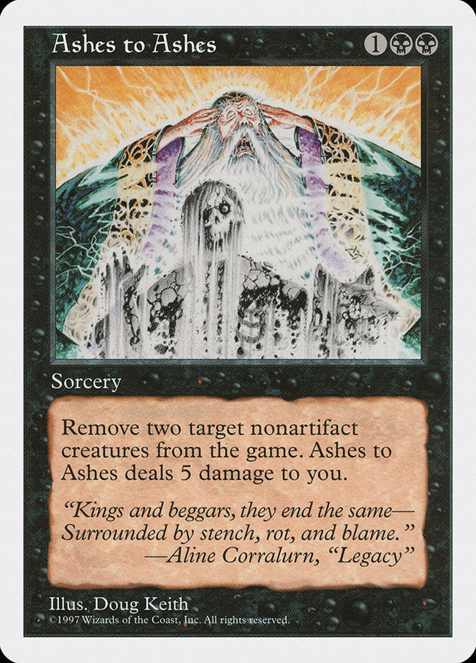 Ashes to Ashes [Fifth Edition] | Good Games Adelaide SA