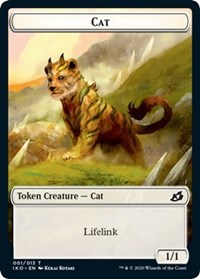 Cat // Human Soldier (003) Double-sided Token [Ikoria: Lair of Behemoths Tokens] | Good Games Adelaide SA
