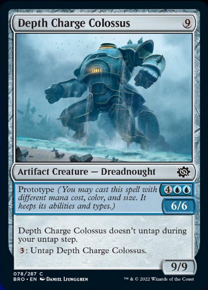 Depth Charge Colossus [The Brothers' War] | Good Games Adelaide SA