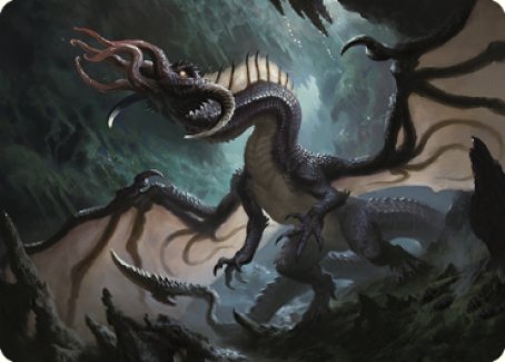 Brainstealer Dragon Art Card [Commander Legends: Battle for Baldur's Gate Art Series] | Good Games Adelaide SA