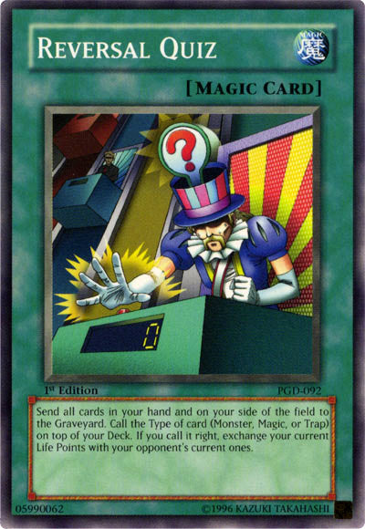 Reversal Quiz [PGD-092] Common | Good Games Adelaide SA