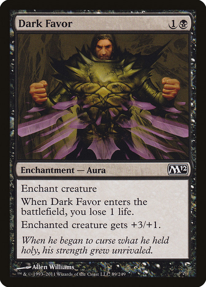 Dark Favor [Magic 2012] | Good Games Adelaide SA
