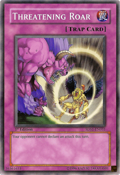 Threatening Roar [5DS1-EN031] Common | Good Games Adelaide SA
