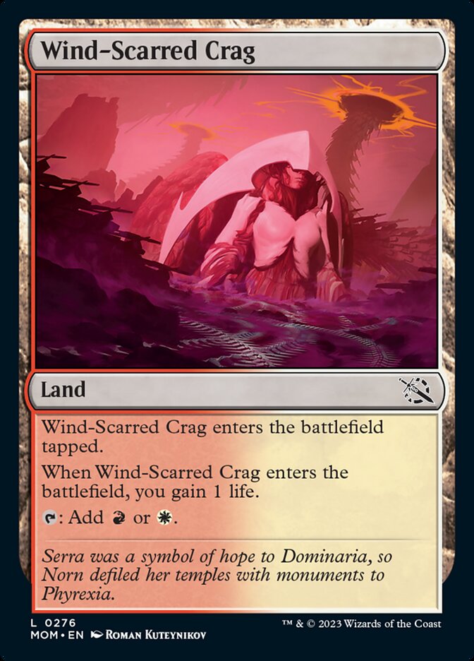 Wind-Scarred Crag [March of the Machine] | Good Games Adelaide SA