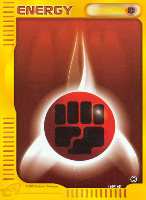 Fighting Energy (160/165) [Expedition: Base Set] | Good Games Adelaide SA