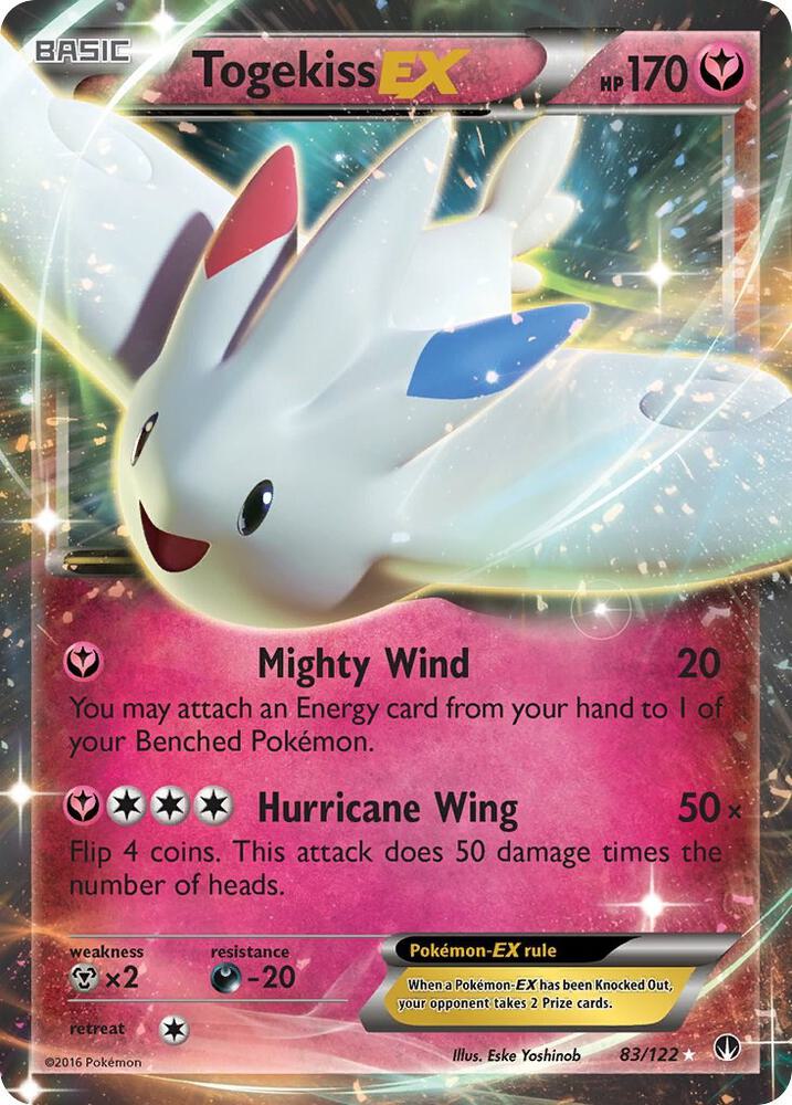 Togekiss EX 83/122 (XY - BREAKpoint)  - Holofoil | Good Games Adelaide SA