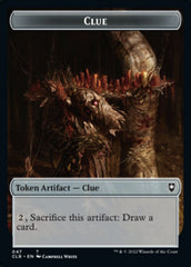 Shapeshifter (022) // Clue Double-sided Token [Commander Legends: Battle for Baldur's Gate Tokens] | Good Games Adelaide SA