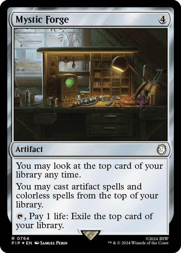 Mystic Forge 764 (Universes Beyond: Fallout)  - Foil | Good Games Adelaide SA