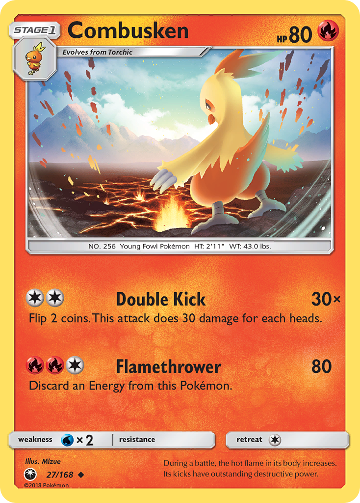 Combusken (27/168) [Sun & Moon: Celestial Storm] | Good Games Adelaide SA
