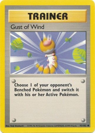 Gust of Wind (93/102) [Base Set Unlimited] | Good Games Adelaide SA