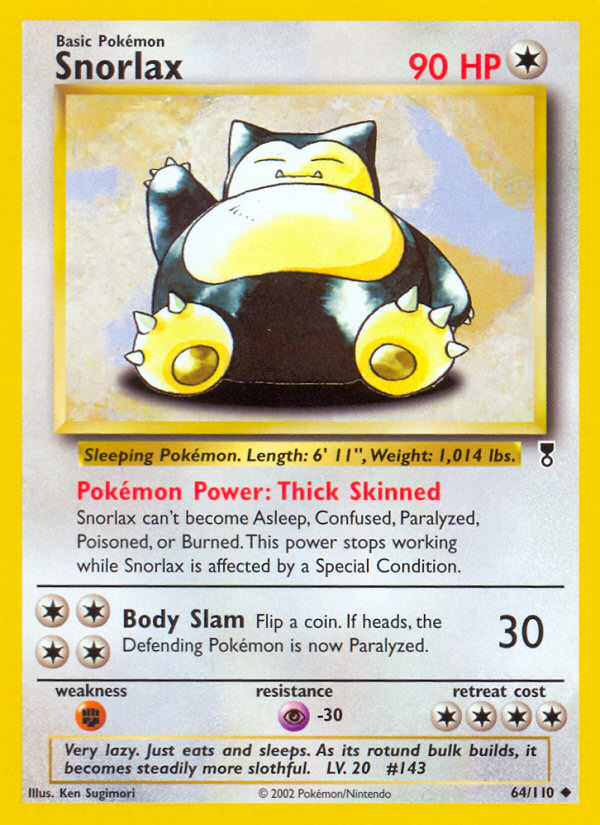 Snorlax (64/110) [Legendary Collection] | Good Games Adelaide SA