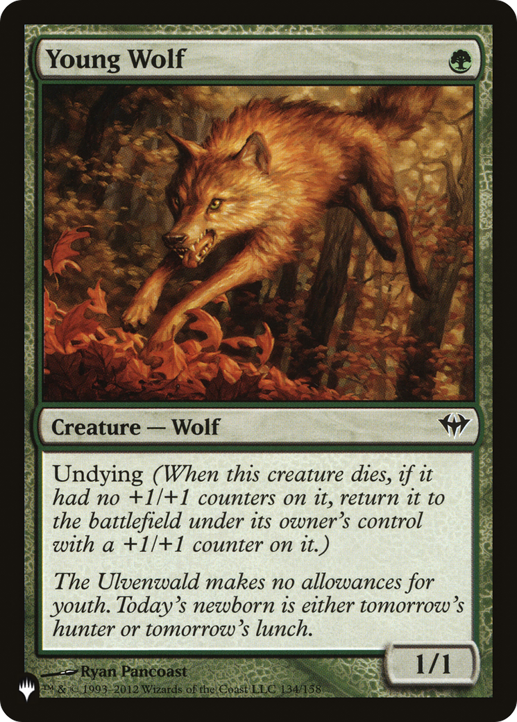 Young Wolf [The List Reprints] | Good Games Adelaide SA