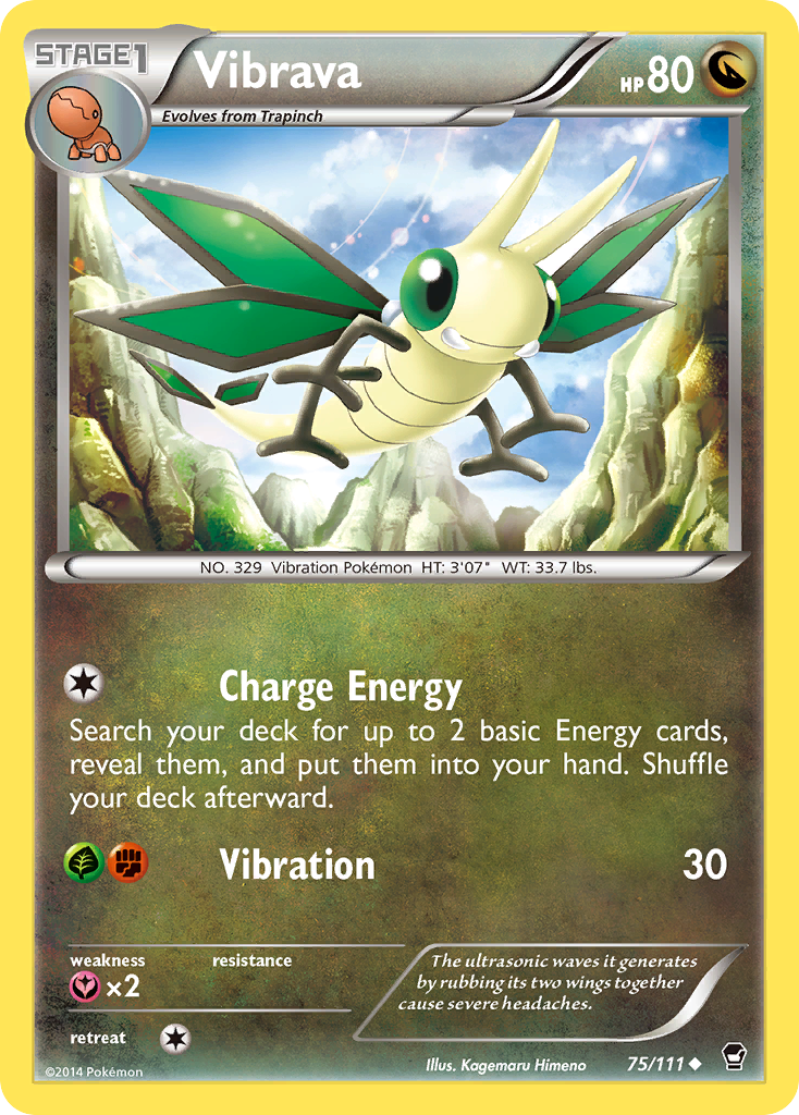 Vibrava (75/111) [XY: Furious Fists] | Good Games Adelaide SA