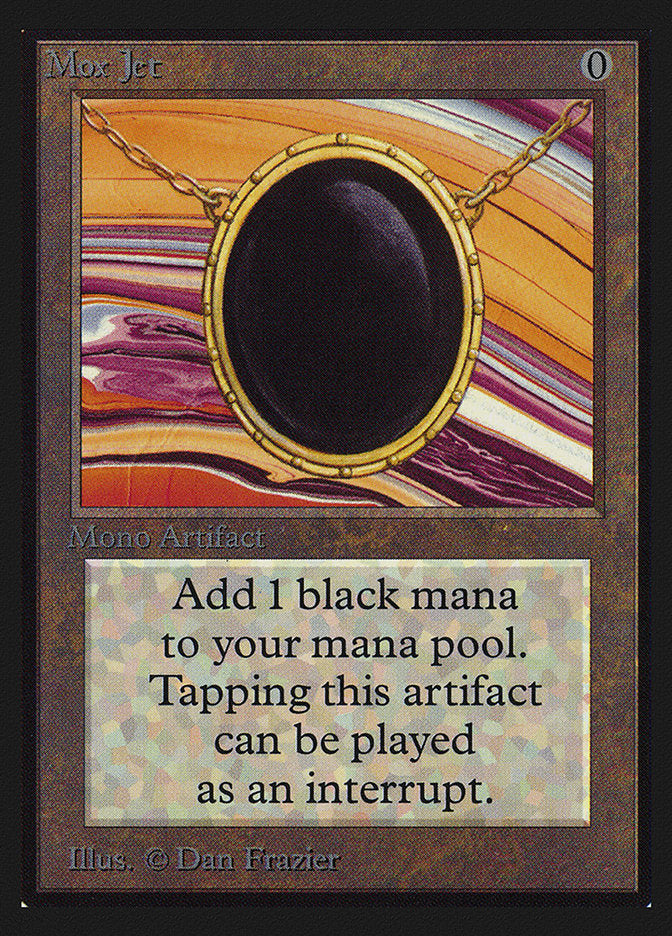 Mox Jet (Black Stone) [International Collectors’ Edition] | Good Games Adelaide SA