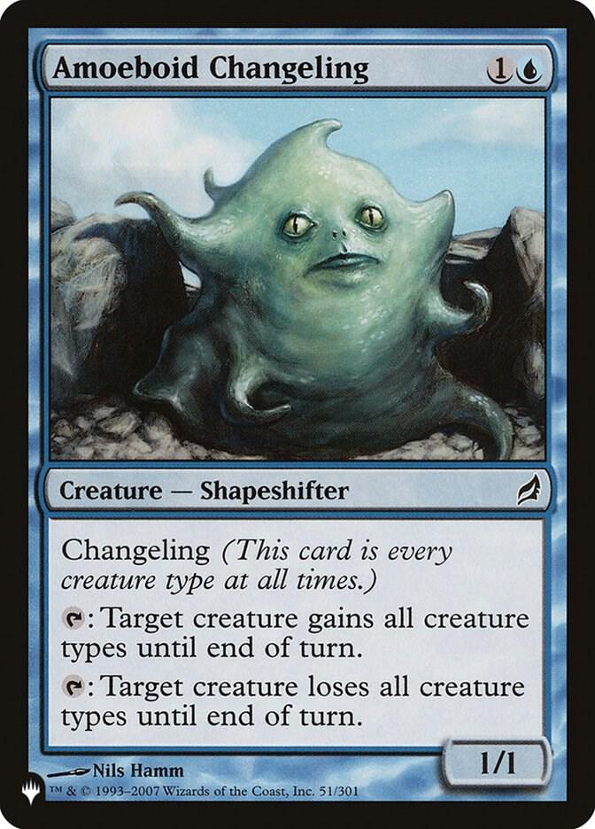 Amoeboid Changeling LRW 51/301 (The List Reprints)  | Good Games Adelaide SA