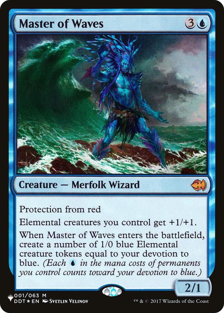 Master of Waves 001/063 (The List Reprints)  | Good Games Adelaide SA